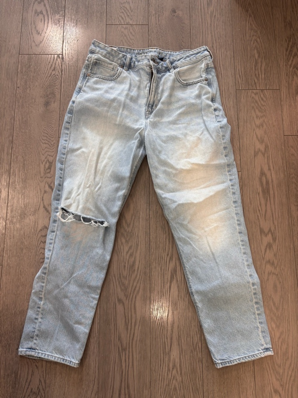 American Eagle Outfitters Light Blue Denim Jeans 12 short